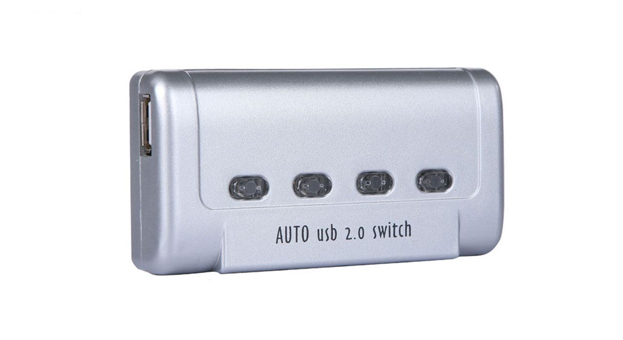 هاب سوئیچ اتوماتیک 4 پورت پرینتر مدل V-net