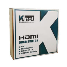 سوییچ کواد ۴ پورت HDMI کی نت مدل K-S614