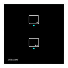 کلید لمسی هوشمند گیتی سگالی نو مدل دو پل GSN 2524