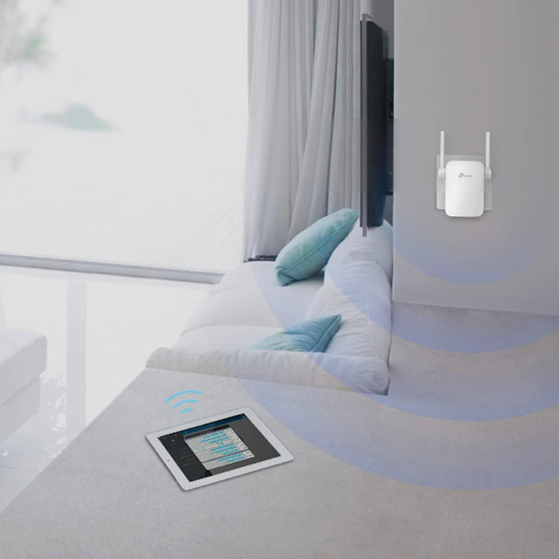 توسعه دهنده شبکه بی‌سیم تی پی-لینک مدل TL-WA855RE - V5