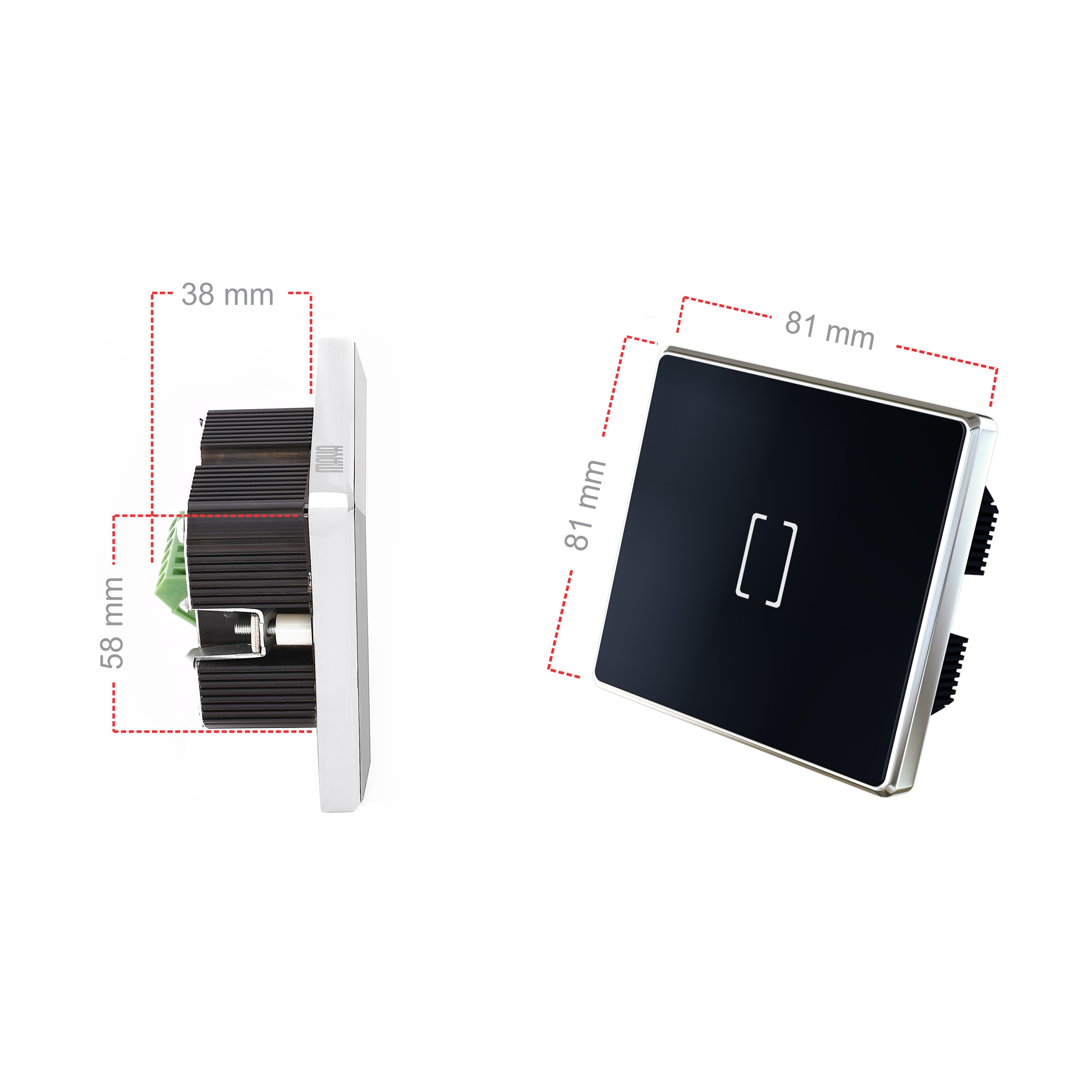 کلید لمسی هوشمند مایا مدل MI1EF11