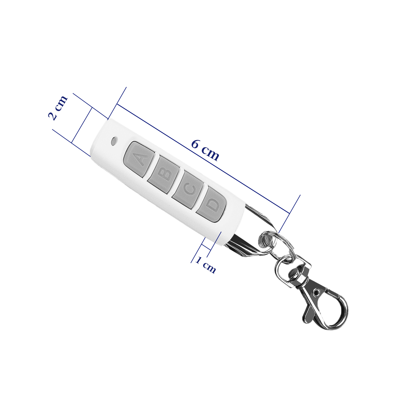 ریموت در پارکینگ مدل قلمی pencil-whte کد 433 بسته 5 عددی