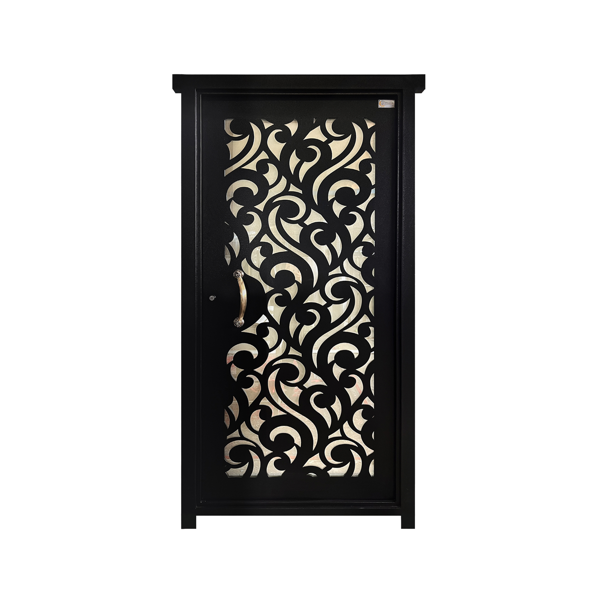 در ورودی بزرگمهر مدل فلزی لیزری طرح سوسن BL-1062