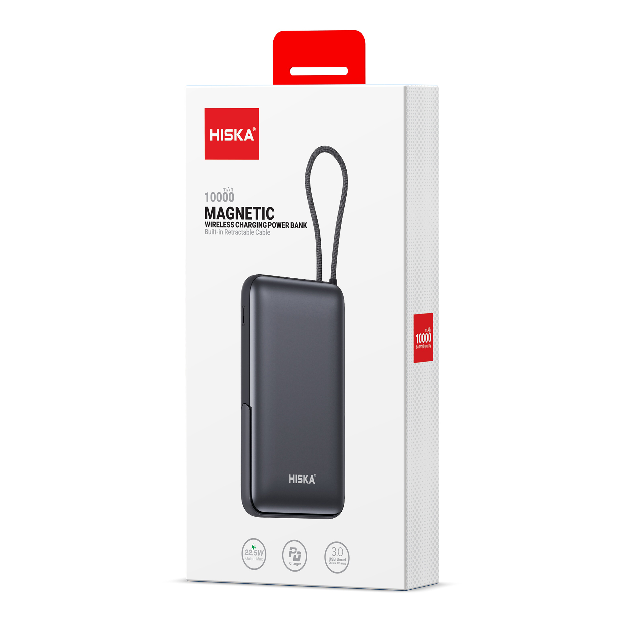 پاوربانک هیسکا مدل HP-133PD با ظرفیت 10000 میلی آمپر ساعت