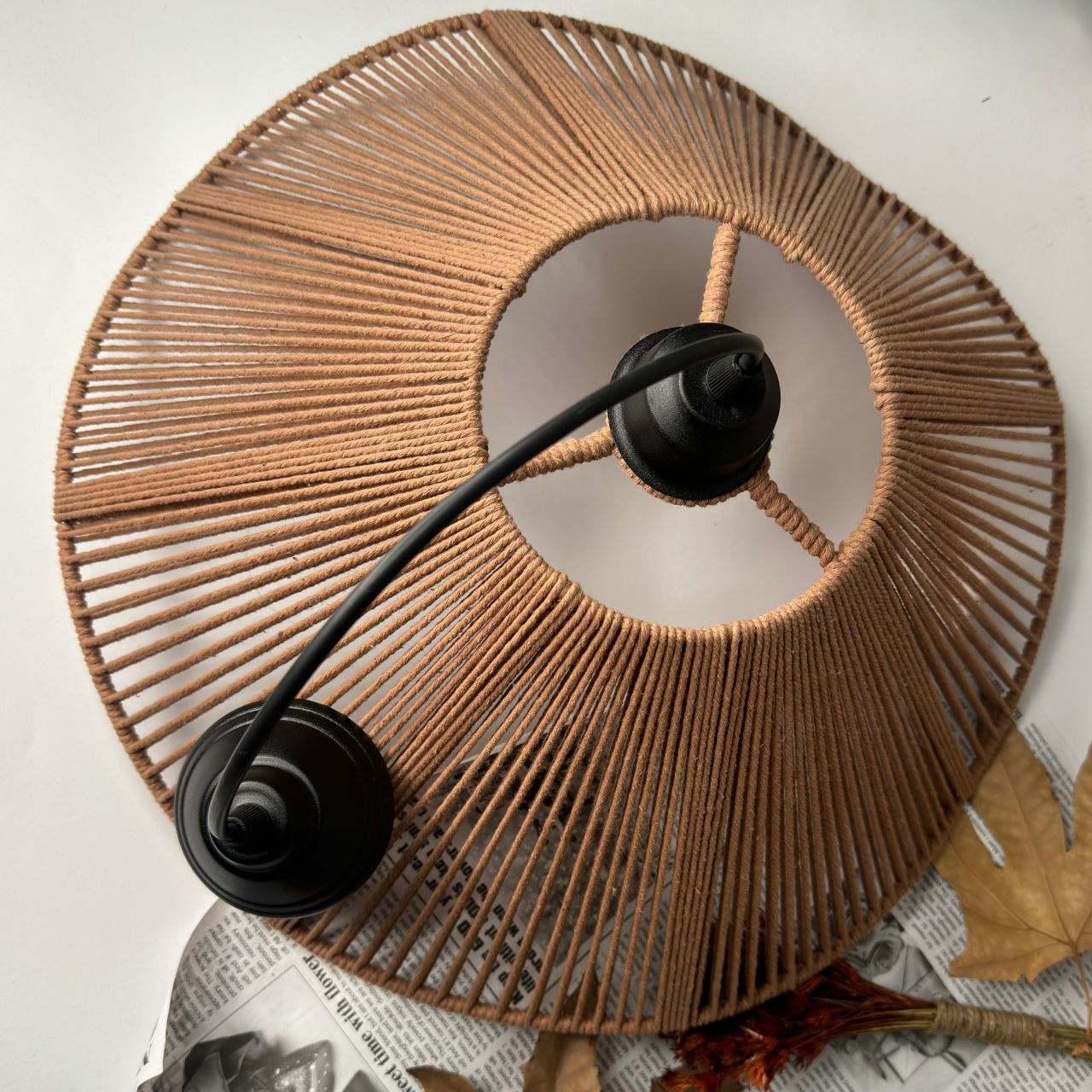 لوستر بافتنی مدل 50