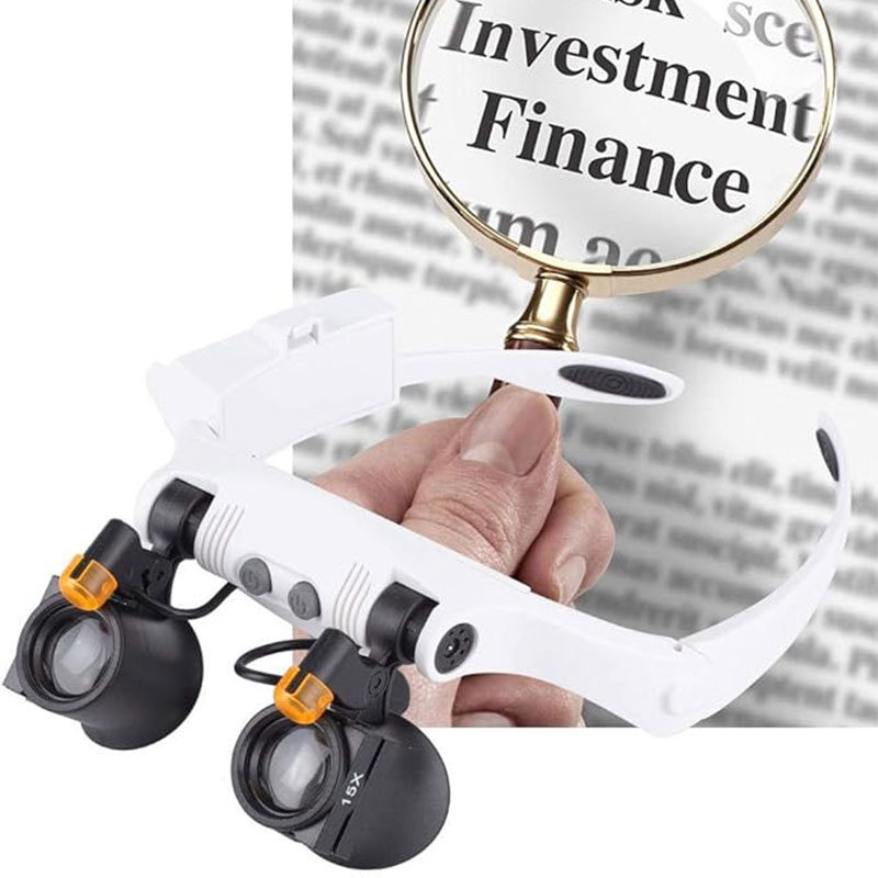 ذره بین کامار مدل لوپ  عینکی کد 32225_21SX