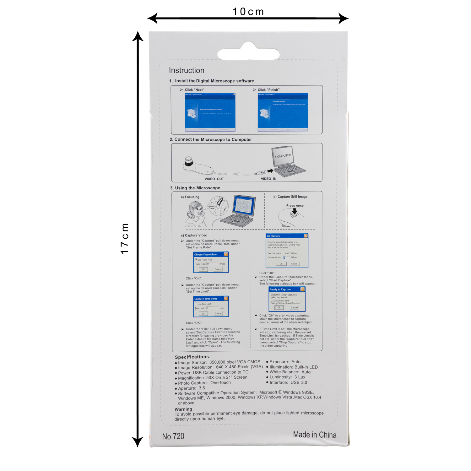 میکروسکوپ کامار مدل 720A