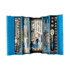 جعبه آچار بکس فلزی زیدار مدل MN-68 سایز 1/2 میلی متر مجموعه 150 عددی