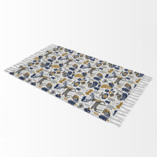 شال مبل بارمان دکور طرح کریسمس کد 33 سایز 98×180 سانتی متر