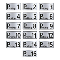تابلو راهنما طرح پارکینگ مدل GNS616 مجموعه 16 عددی