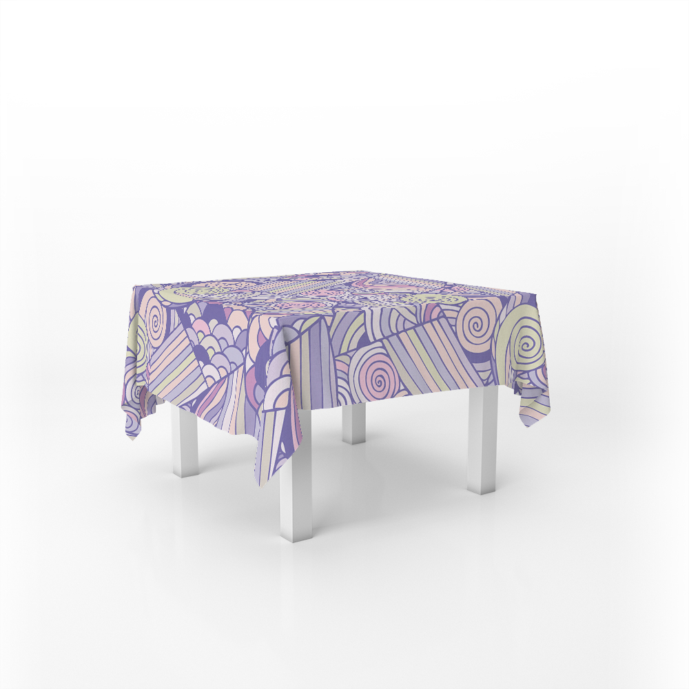 رومیزی طرح انتزاعی پریشان مدل M-0012