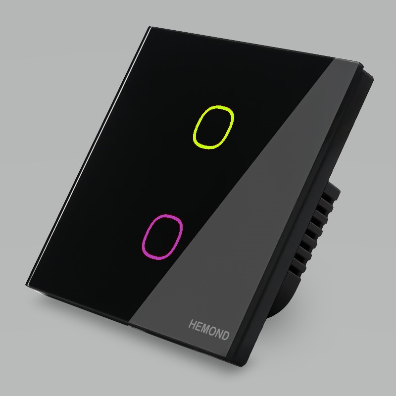 کلید لمسی هوشمند هموند مدل دو پل پرو