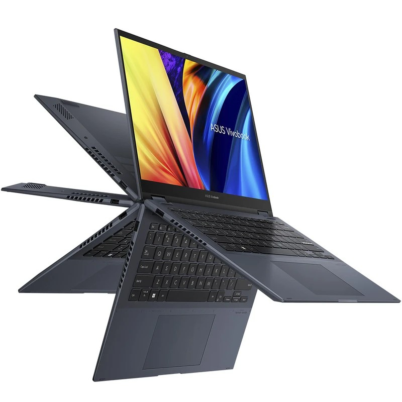 لپ تاپ 14 اینچی ایسوس مدل Vivobook S 14 Flip-TP3402VA-LZ669W-i5 13420H-24GB DDR4 3200MHz-512GB SSD-Touch-Backlit-W - کاستوم شده