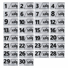 تابلو راهنما مدل نویان  مجموعه 30عددی