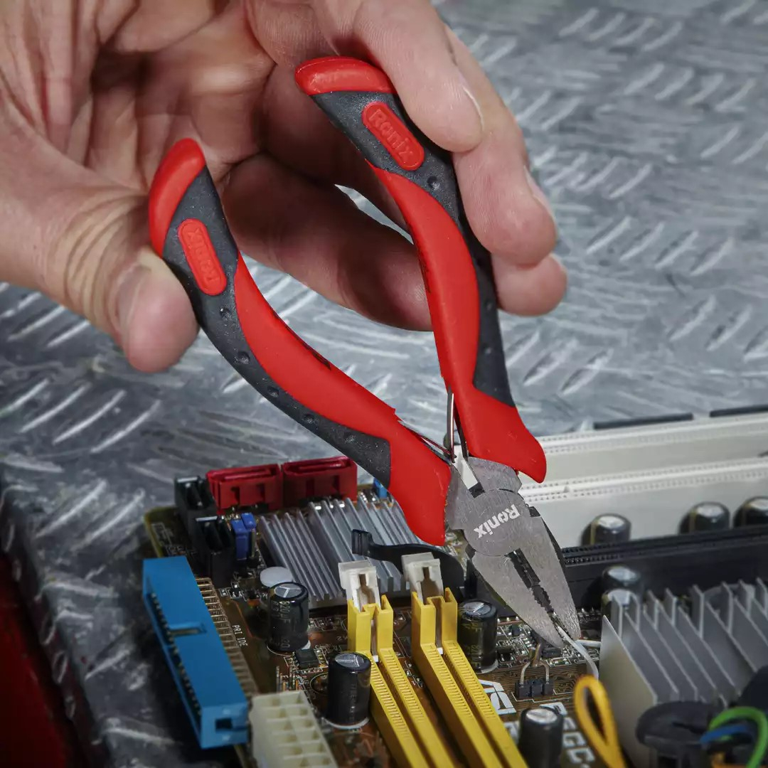 انبر رونیکس مدل الکترونیکی سایز 4.5 اینچ مجموعه 3 عددی
