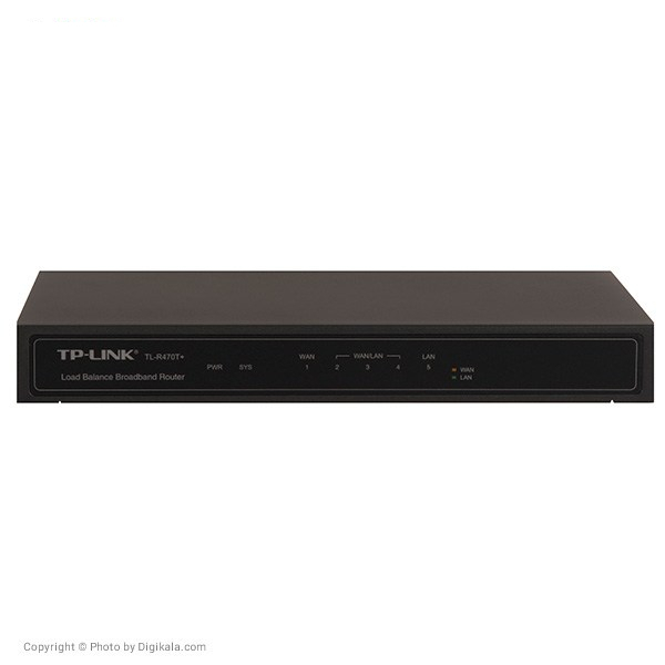 روتر و متعادل کننده پهنای باند تی پی-لینک مدل TL-R470T Plus