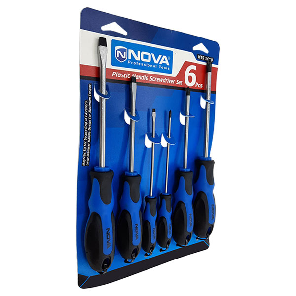 مجموعه 6 عددی پیچ گوشتی نووا مدل AR-NTS- 0N1650