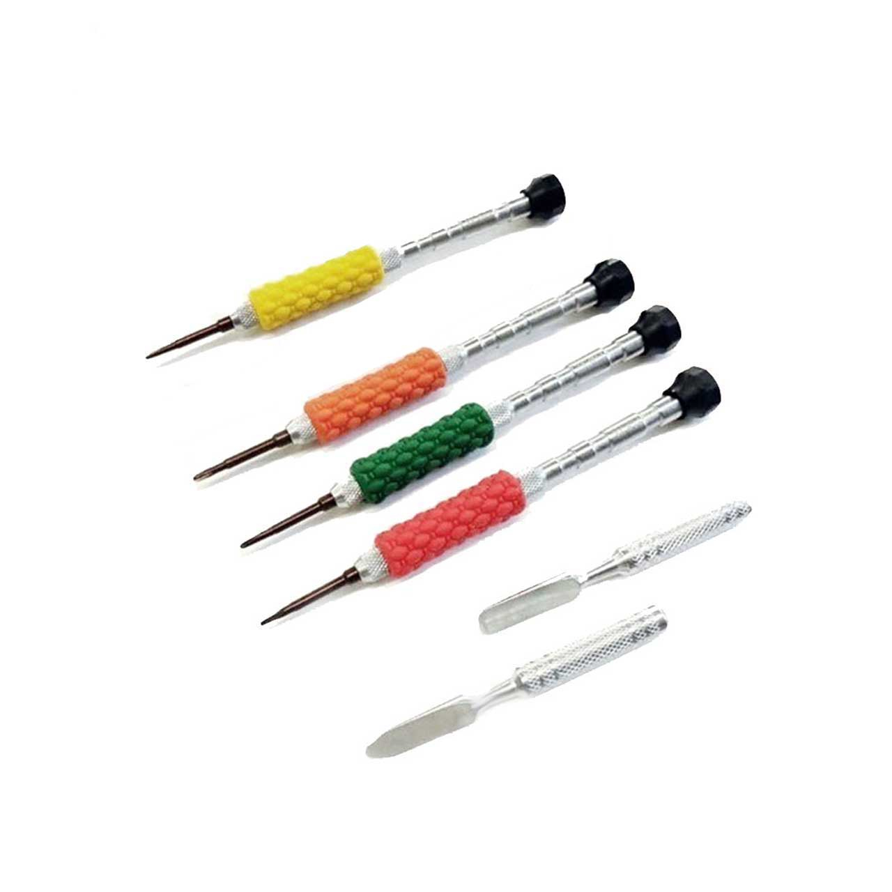 مجموعه 7 عددی سری پیچ گوشتی و قاب بازکن یاکسون مدل YX-8187
