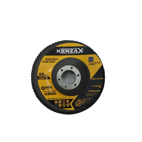 سنباده فلاپ دیسک کنزاکس مدل KFD-7612  بسته 10 عددی