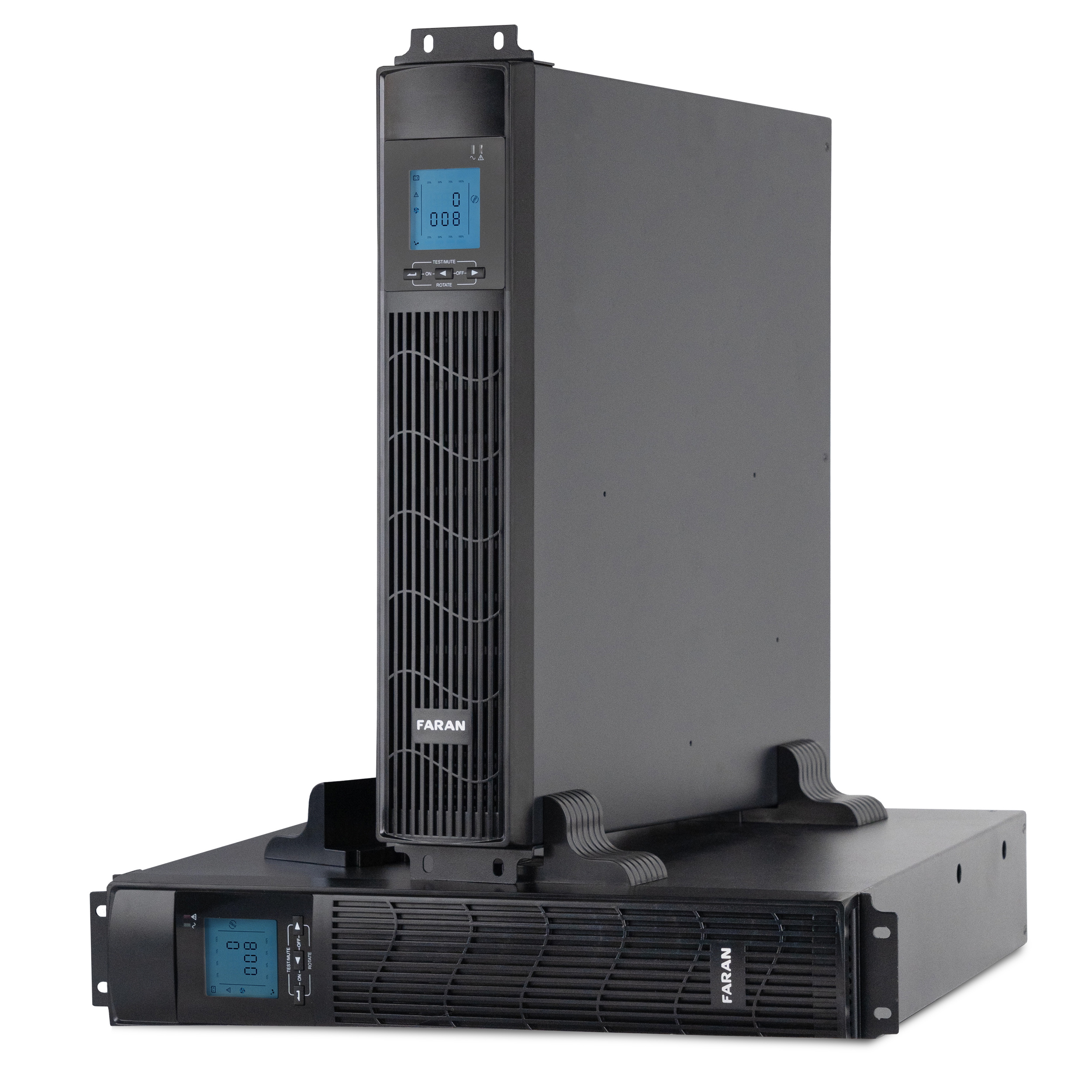 یو پی اس آنلاین رک‌مونت فاران مدل RT1000 ظرفیت 1000 ولت‌آمپر