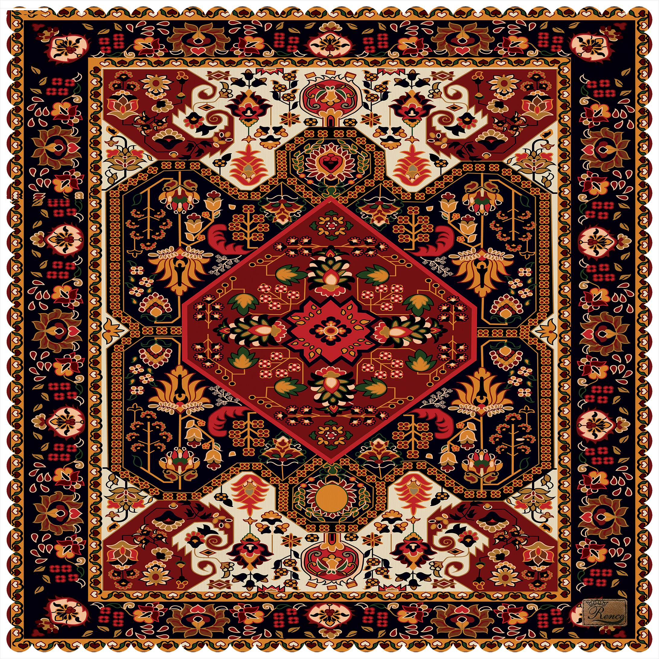 رومیزی رنس مدل TT1-42458