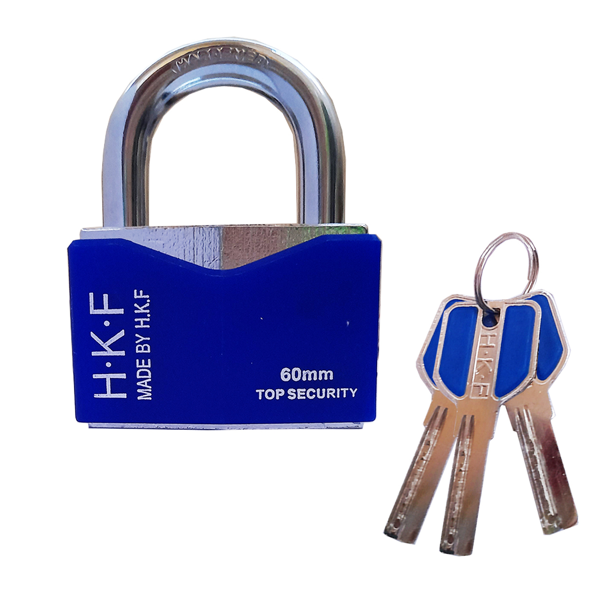 قفل آویز اچ کی اف مدل AT - 0600 سایز 60 میلی متر