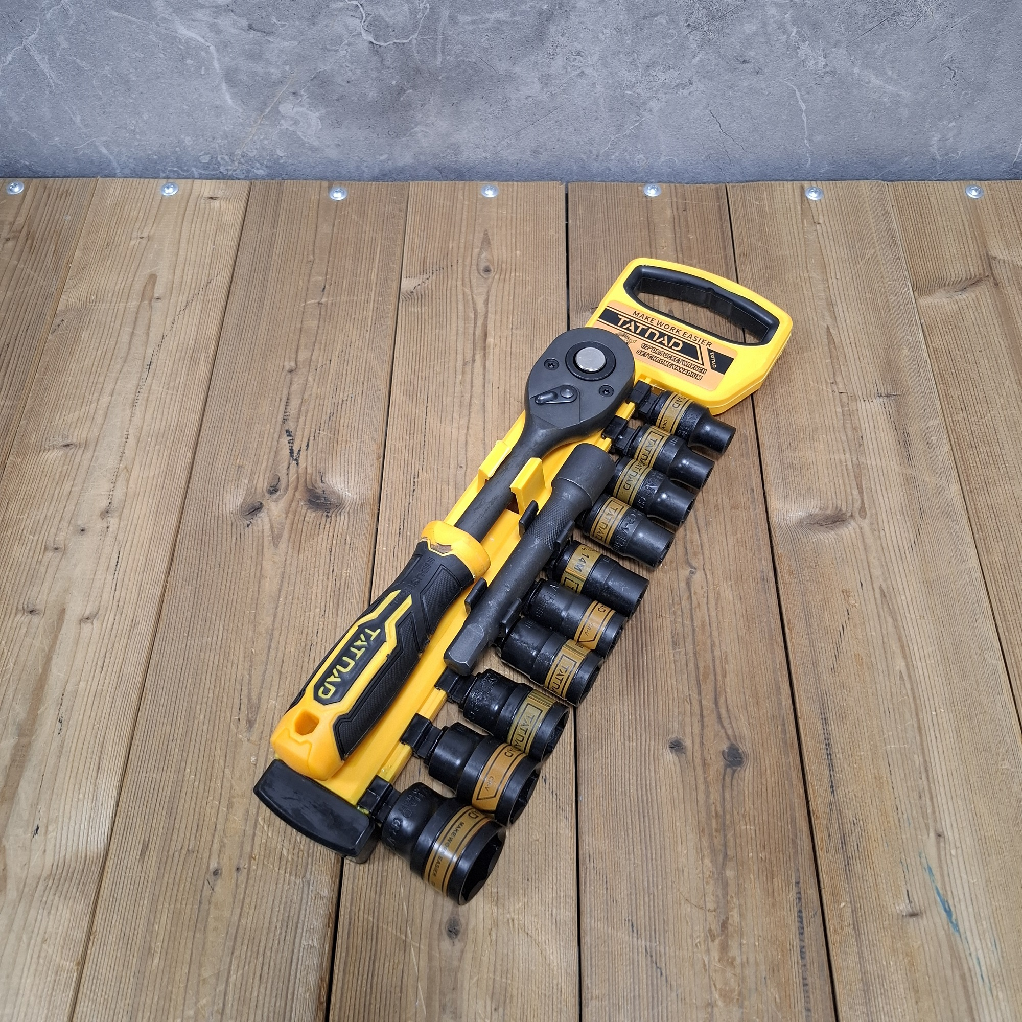 آچار بکس و سری بکس تاتند مدل CR_V مجموعه 12عددی