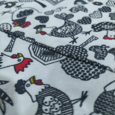 رومیزی رزین تاژ طرح خروس کد 120