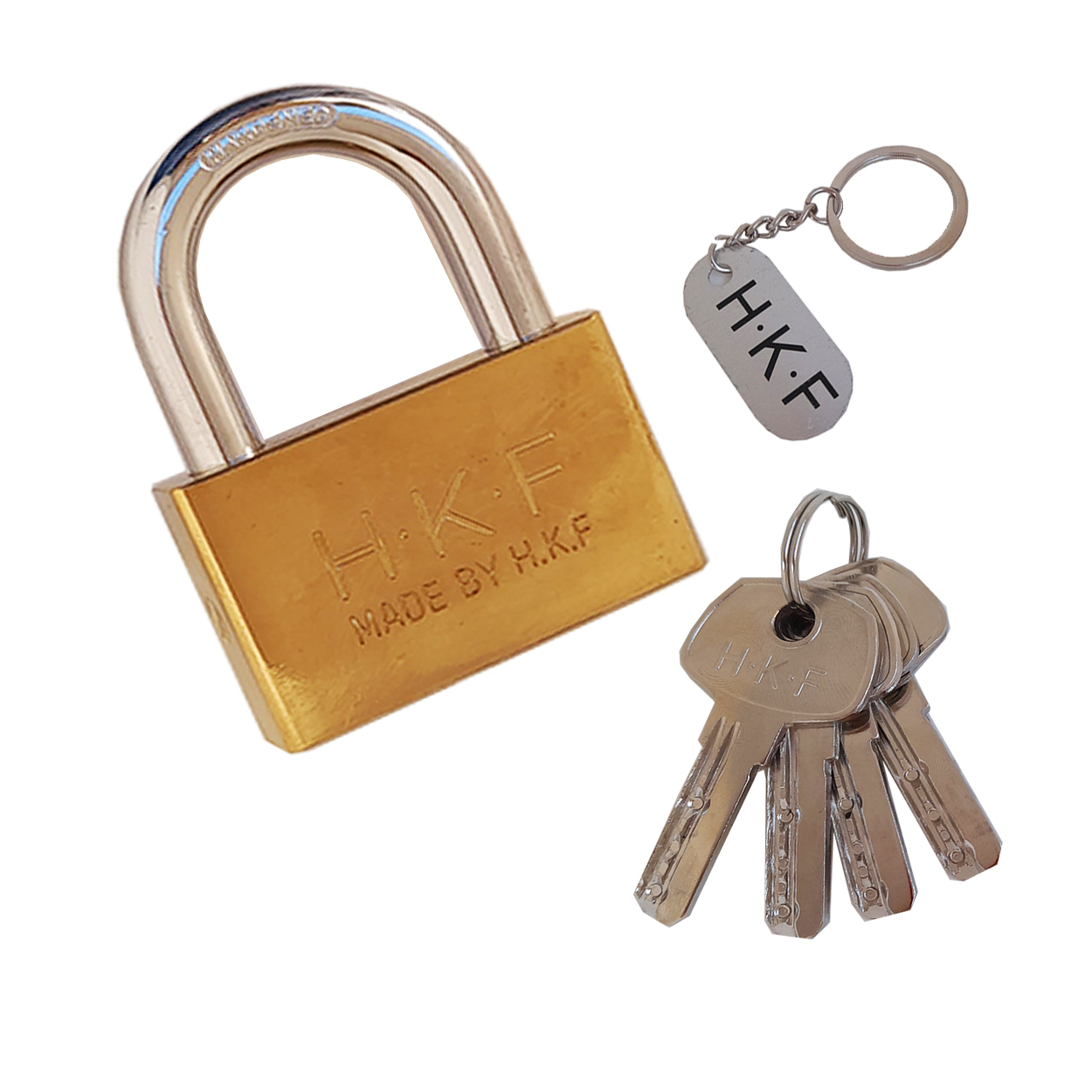 قفل آویز اچ کی اف مدل RO - 6600