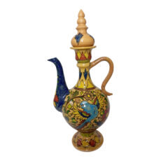 گلاب ریز سفالی طرح گل و مرغ کد 018