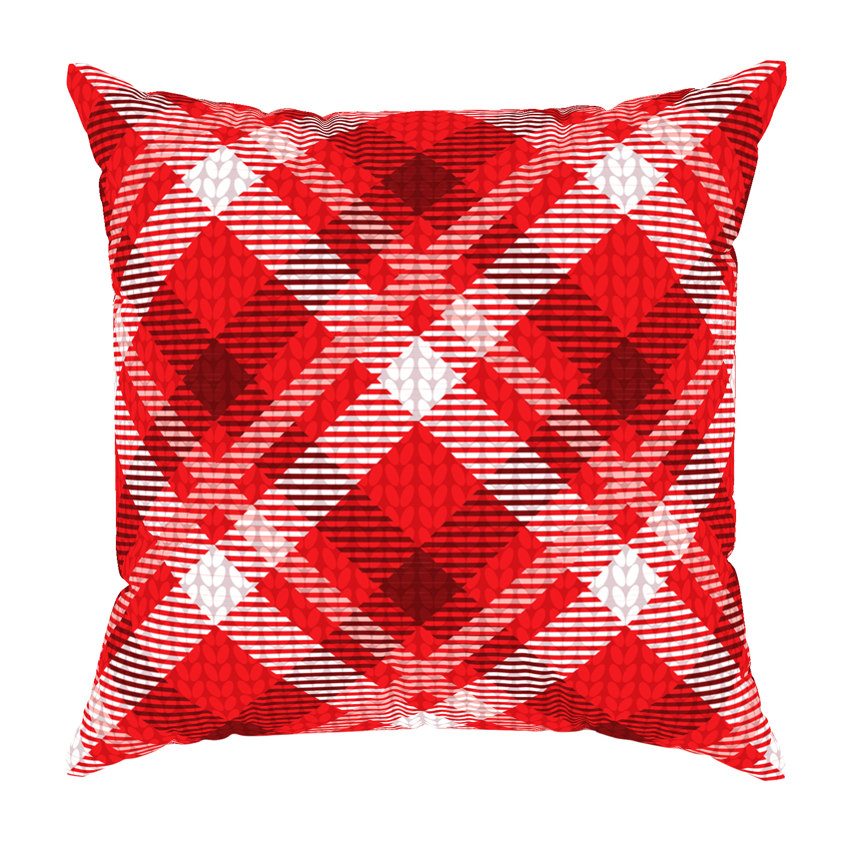 کاور کوسن مدل مخمل طرح کریسمس کد 4019a مجموعه چهار عددی