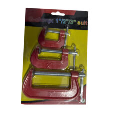 گیره کلمپ مدل جی شکل کد  SMT-GCLAMP-1-2-3-INCHمجموعه 3 عددی