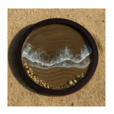 تابلو رزینی مدل ساحل و دریا