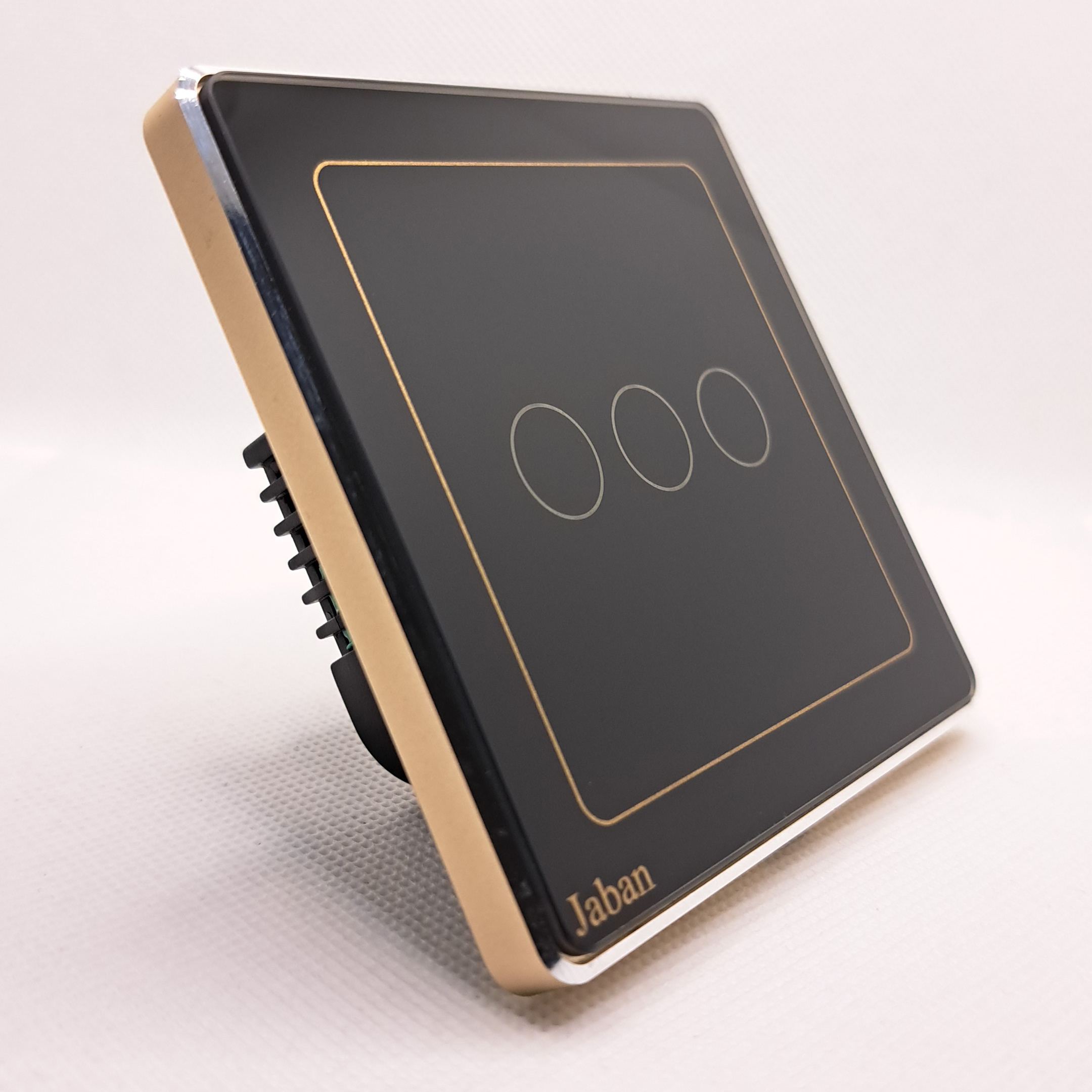 کلید لمسی هوشمند جابان مدل فریم دار سه پل