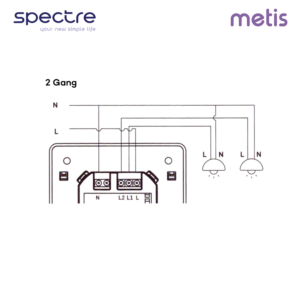 کلید هوشمند اسپکتر مدل Wifi Smart Switch