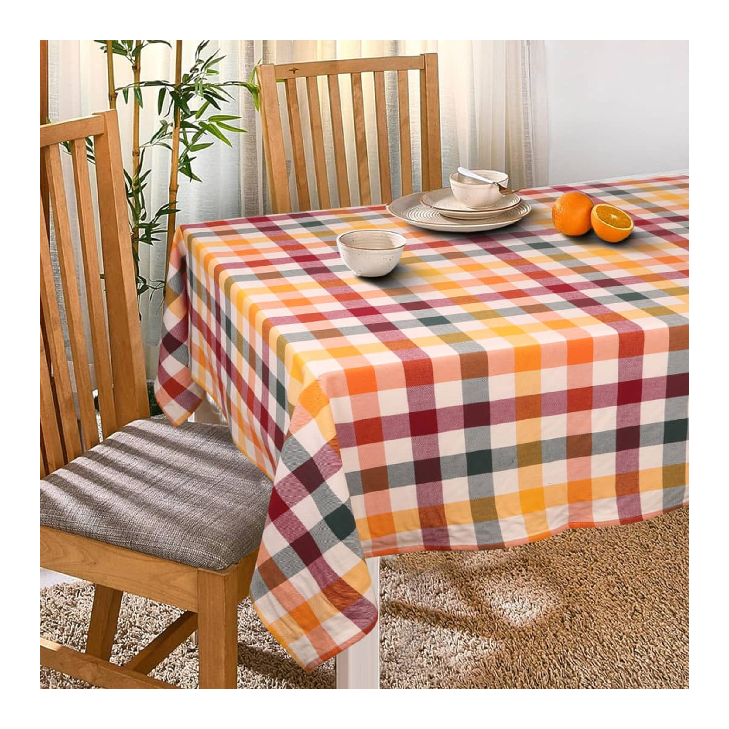 رومیزی برق لامع طرح هیمالیا کد A140