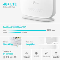 روتر بی سیم 4G LTE تی پی-لینک مدل Archer MR505