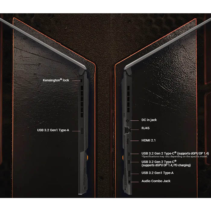 لپ تاپ 16 اینچی ایسوس مدل TUF Gaming A16 FA607NUG-WH73-R7 7445HS-32GB DDR5 5600MHz-512GB SSD-RTX4050 6GB-FHD 144Hz - کاستوم شده