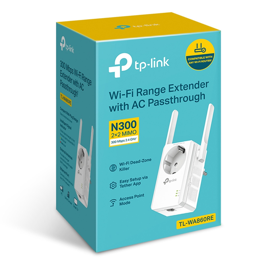 توسعه دهنده شبکه بی‌سیم تی پی-لینک مدل TL-WA860RE