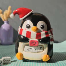 مجسمه مدل تقویم پنگوئن