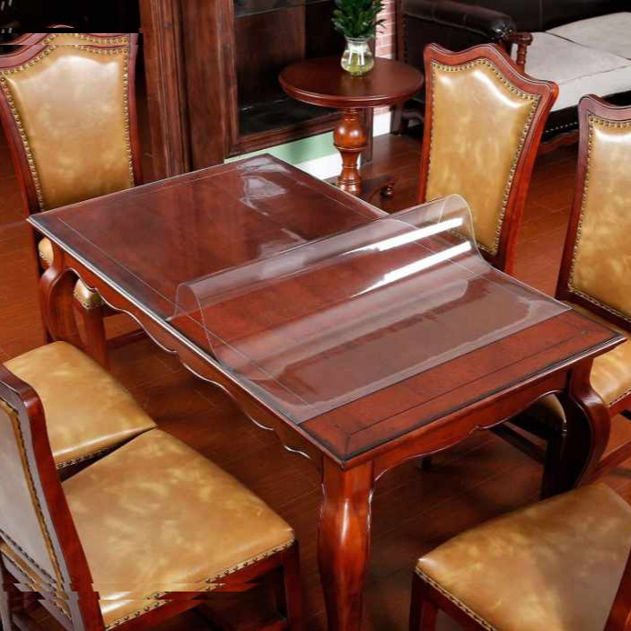 طلق رومیزی مدل کریستال ضخیم کد A100-T210 سایز 210×100 سانتیمتر