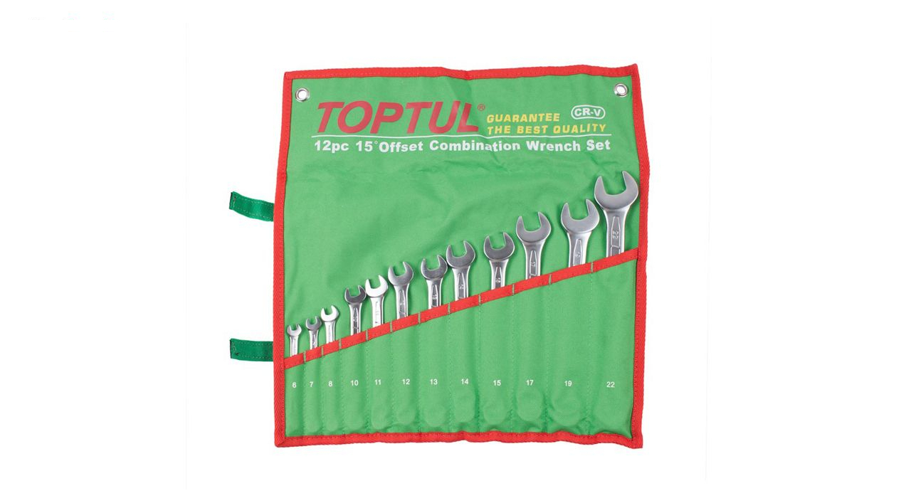 مجموعه 12 عددی آچار یک سر تخت تاپ تول مدل GAAA1213