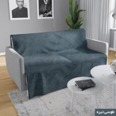 شال مبل شاران هوم مدل مخملی طرح ساده 400×180 سانتی متر