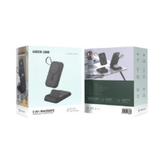 پاوربانک گرین لاین مدل 3IN1 MAGSAFE PD 20W ظرفیت 100000میلی آمپر ساعت