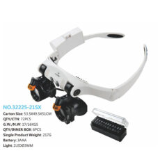 ذره بین کامار مدل لوپ  عینکی کد 32225_21SX