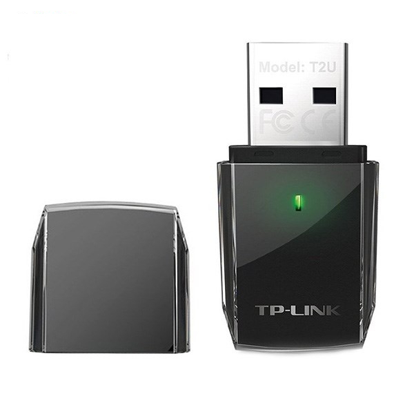 کارت شبکه USB وایرلس و دوبانده تی‌پی-لینک مدل Archer T2U