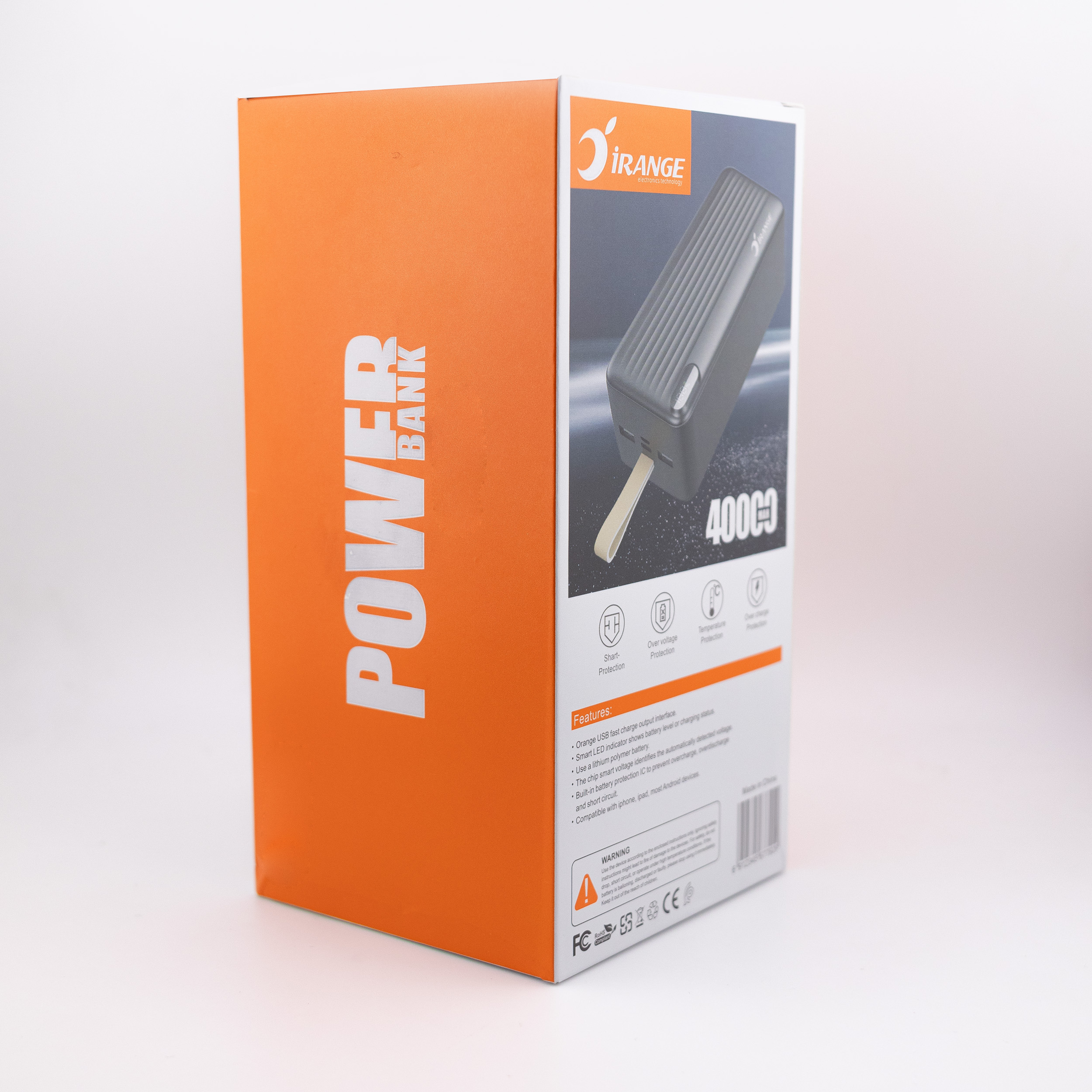 پاوربانک آیرنج مدل IR - D136 ظرفیت 40000 میلیآمپرساعت