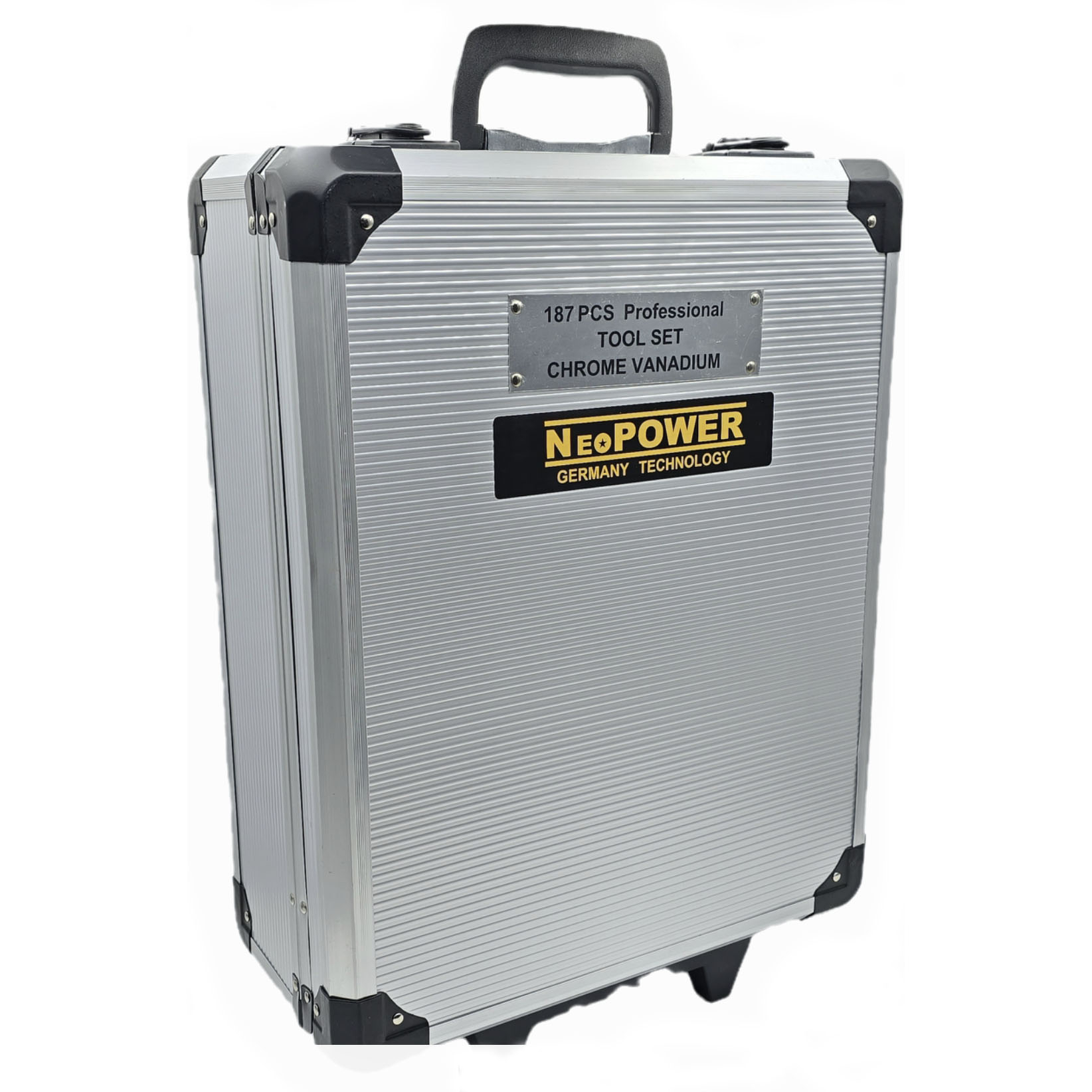مجموعه 187عددی ابزار نیوپاور مدل چمدانی