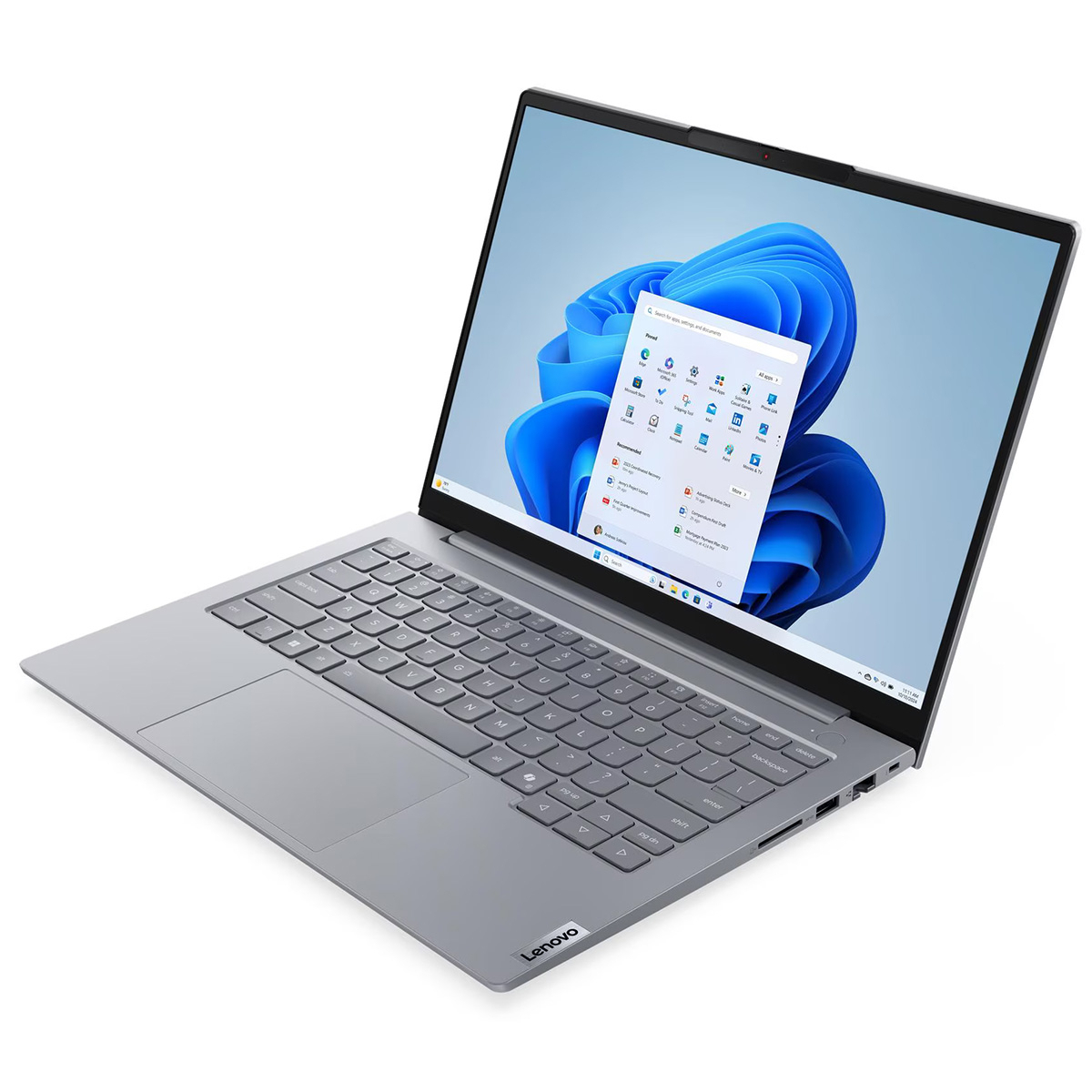 لپ تاپ 14 اینچی لنوو مدل ThinkBook 14 G8 IAL-Core Ultra 7 255H-16GB DDR5 5600MHz-512GB SSD-IPS-Backlit-Fingerprint به همراه کیف - کاستوم شده