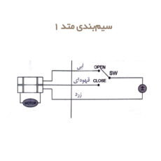 شیر سه راهی مدل موتوری 1/2